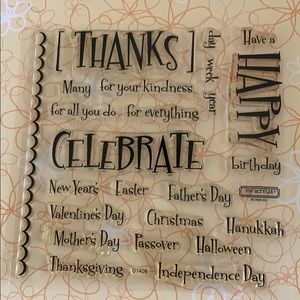 Close to my heart stamps D1408